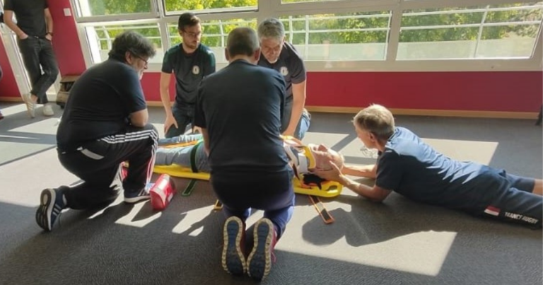 Illustration de Formation médicale World Rugby à Chaponnay