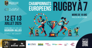 Billetterie : Championnats Européens de Rugby à 7 Moins de 18 ans Féminin et Masculin