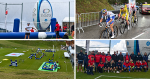 Retour en images sur les animations rugby au cœur du Tour de France